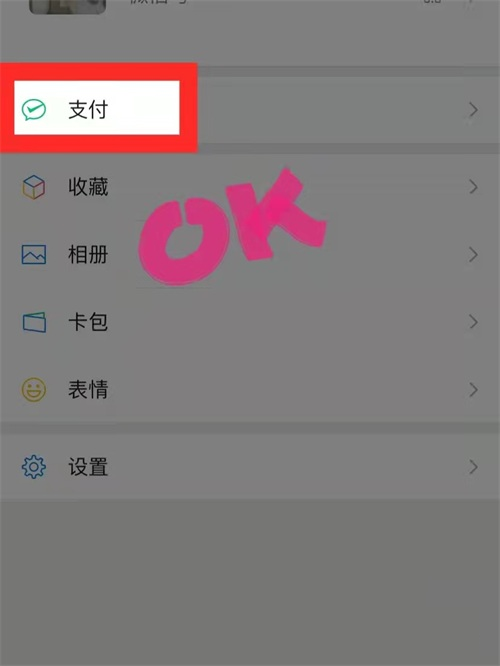 微信支付功能页面
