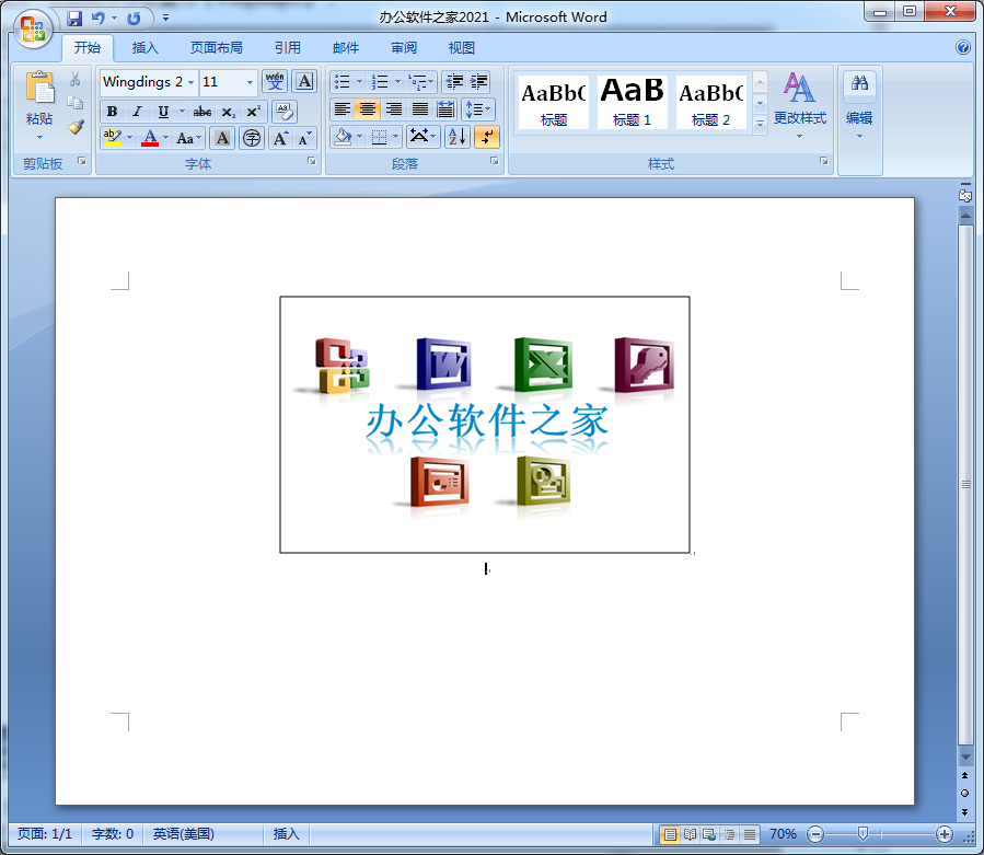 设置Wingdings2