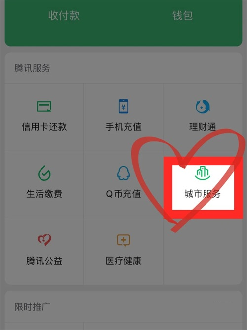 选择城市服务功能