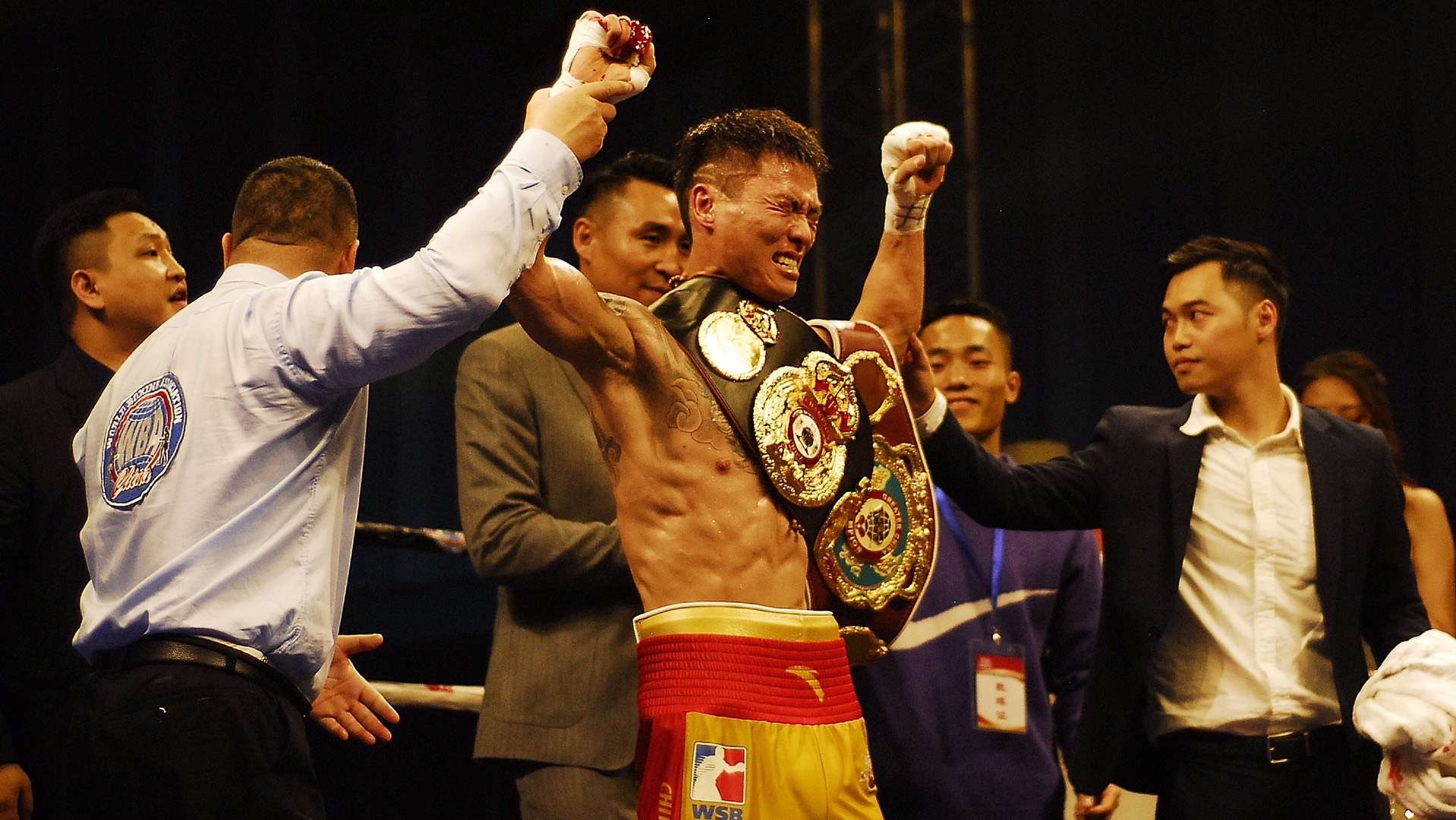 金扬城7回合tko陶承鸿,和蒋立昌同加冕中国拳王